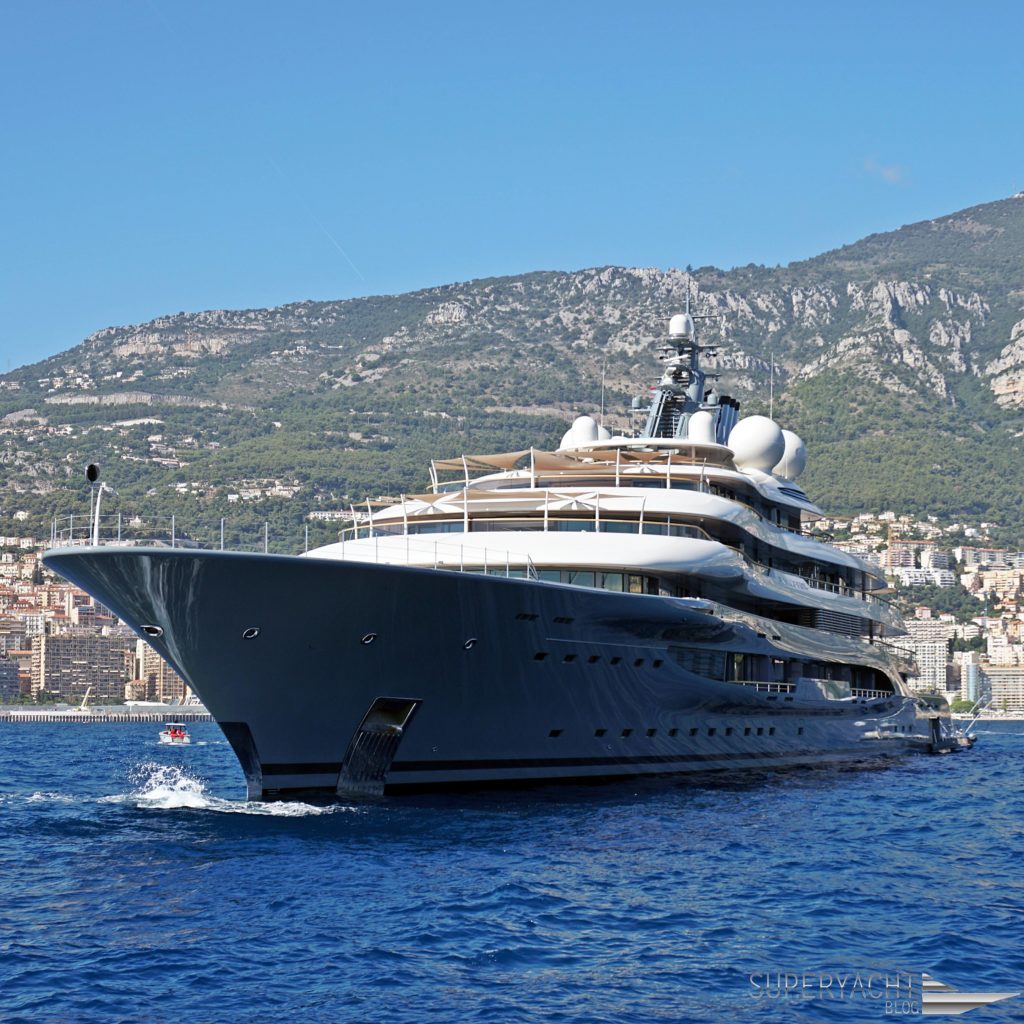 Flying Fox Lürssen Yacht in Monaco