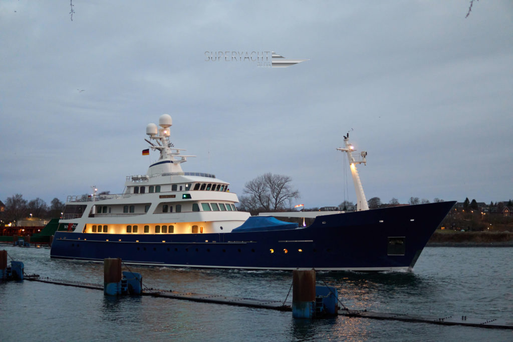Albula was built in 2006 in Assens, Denmark at Royal Denship. The yacht returned to her home shipyard for a refit period.